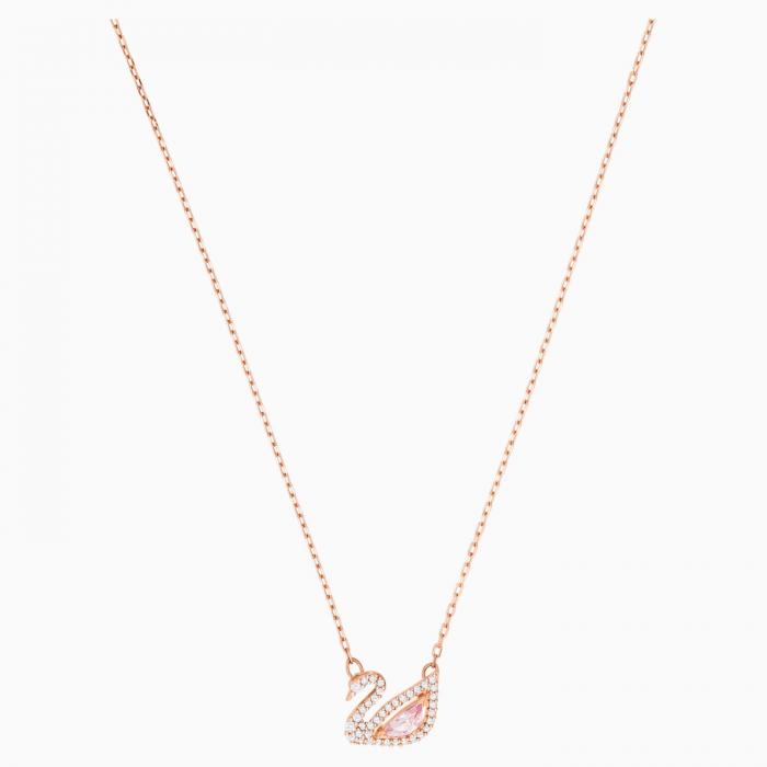 dazzling swan-necklace-multi-colored-rose-gold-tone plated-swarovski-eshop.jpg_1
